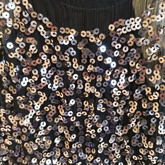 NWOT A/X Sequined Tank Top Sz XS - Picture 4 of 7